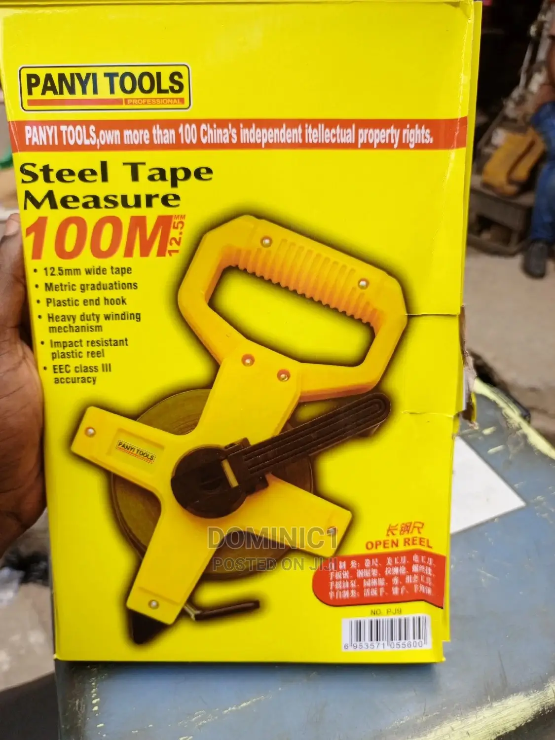 Measuring Tape 100mt Steel