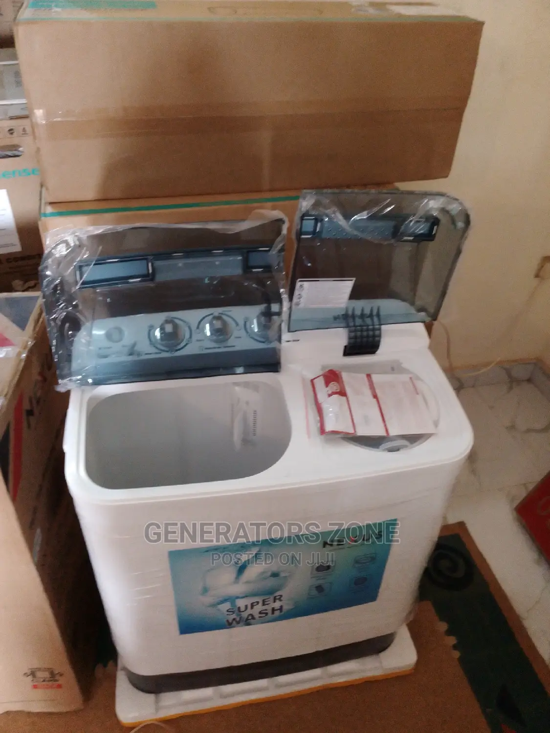 Nexus 7kg Washing Machine Wash and Spin