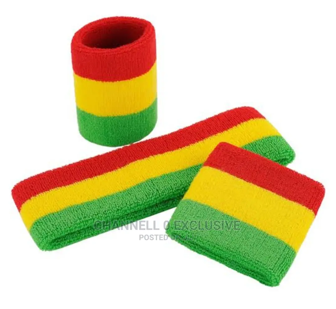 Premium Jamaican Head and Wristband