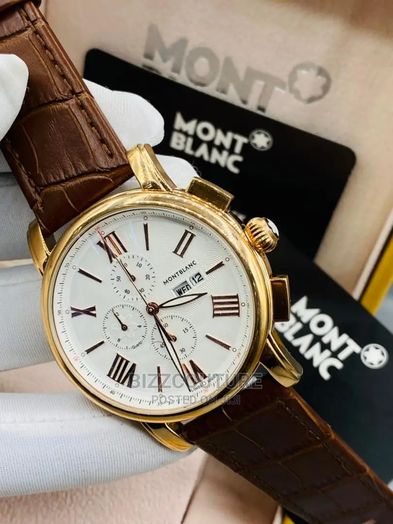 Original Montblanc Leather Strap WSTCH Available in Store