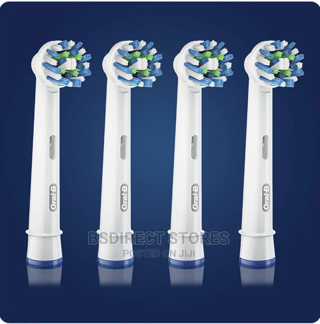 Oral-b Crossaction Toothbrush Heads Replacement Pack Of 4