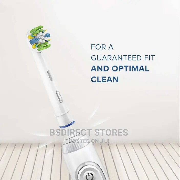 Oral- B Floss Action Electric Toothbrush Head Pack Of 4