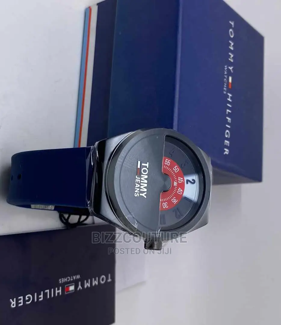 Original TOMMY HILFIGER Rubber Strap Watch Available Instore