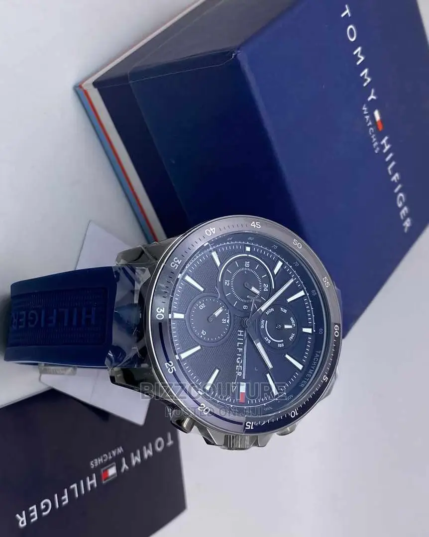 Original TOMMY HILFIGER Rubber Strap Available in Store