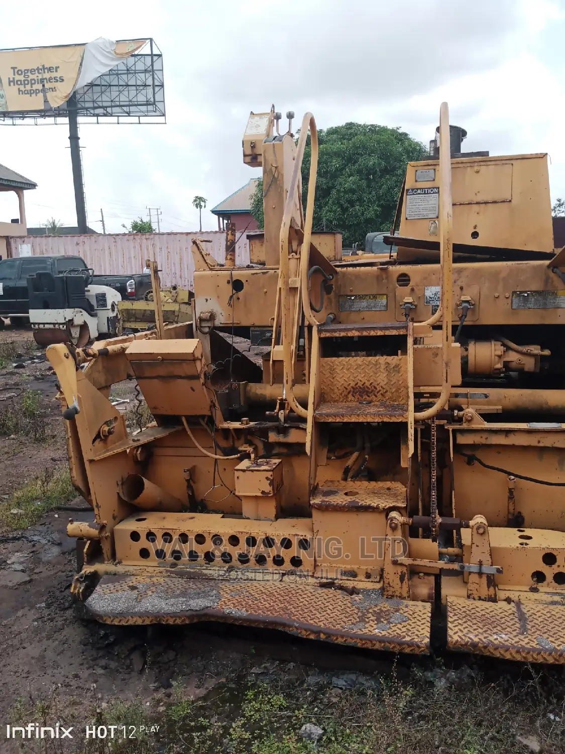 Blaw Knox Pf500 Track Asphalt Paver