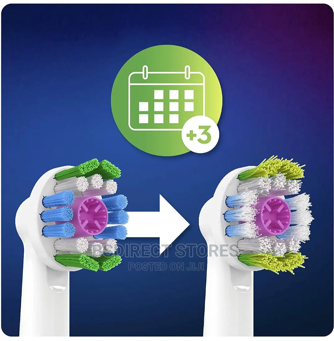 Oral- B 3D White Toothbrush Heads Clean Maximizer Pack of 5