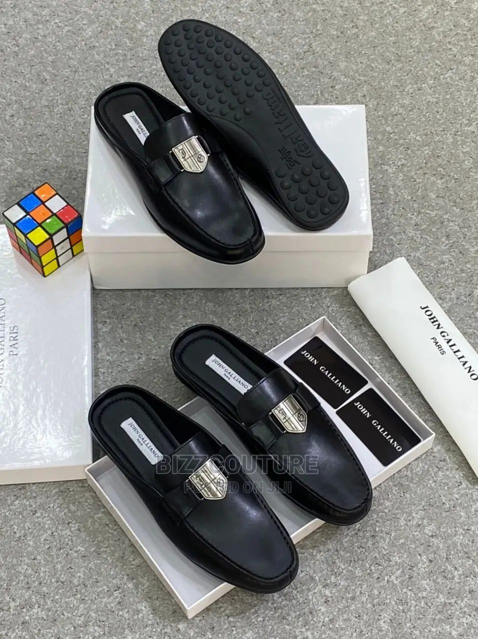 Original JOHN GALLIANO Half Shoes Available in Store