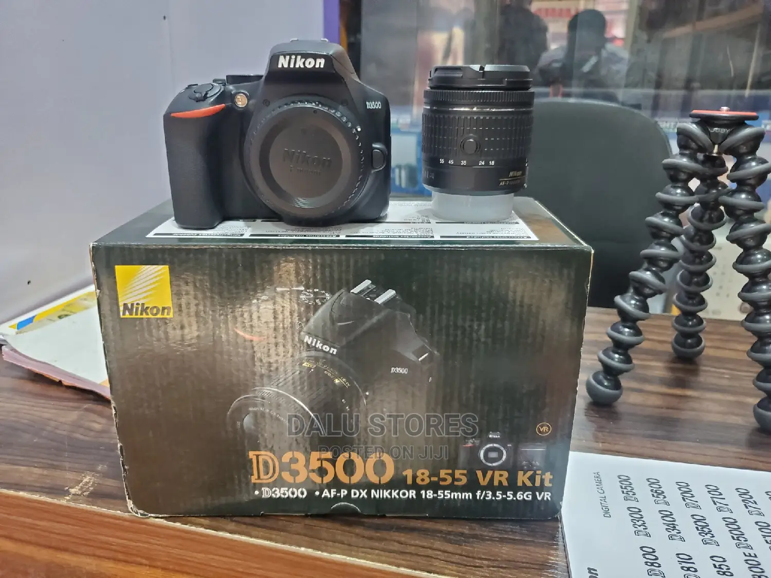 Nikon D3500 Camera With 18-55mm Digital SLR Lens