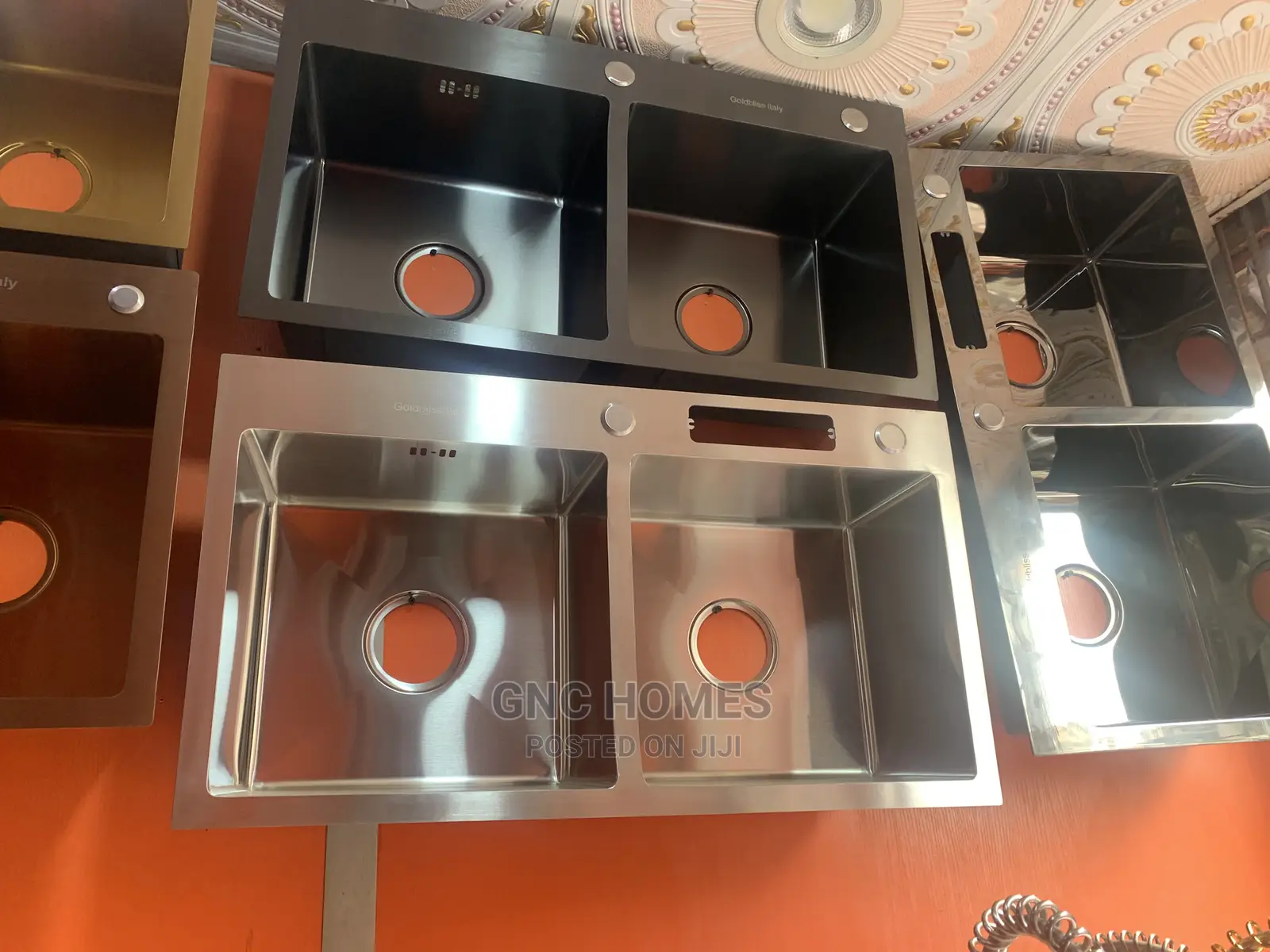 Anti Rust Kitchen Sink Double Bowl