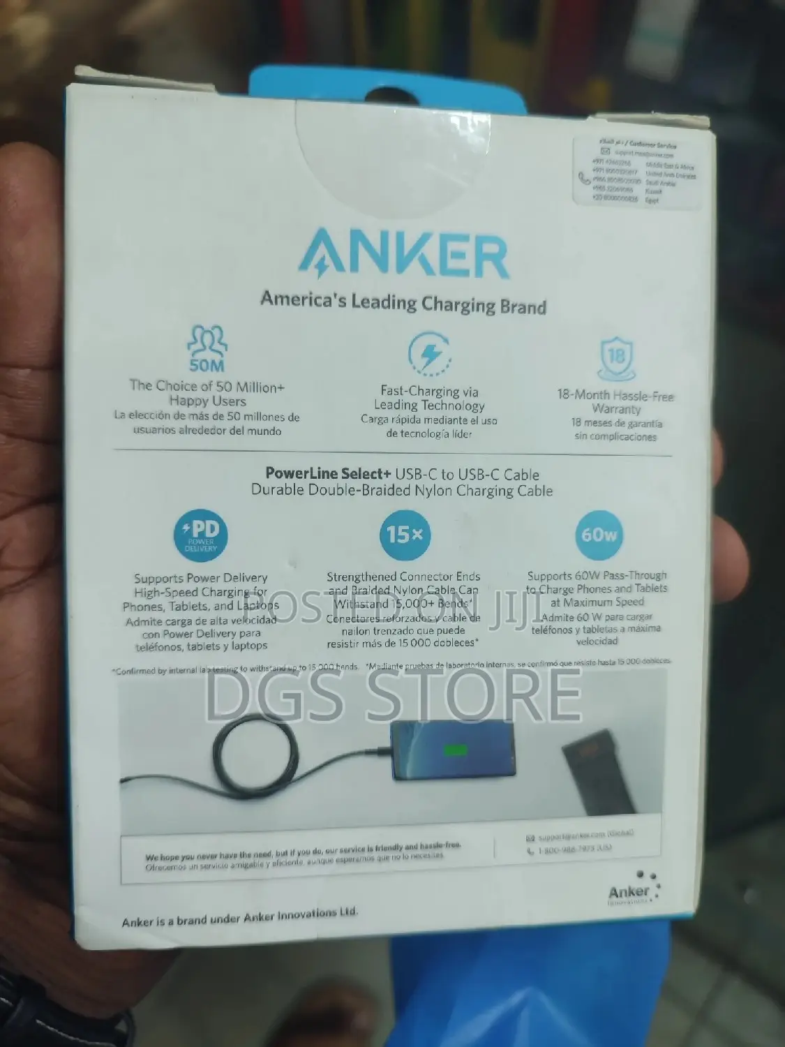 Anker Powerline Select Usb C to Usb C Cable