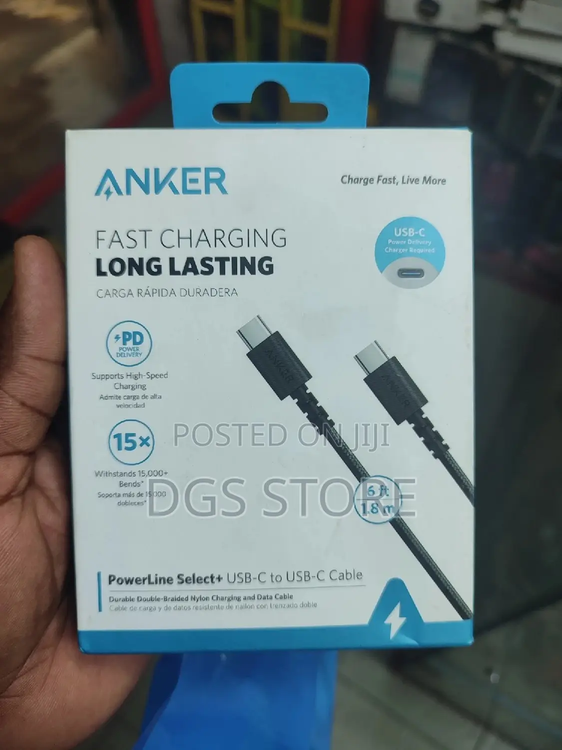 Anker Powerline Select Usb C to Usb C Cable