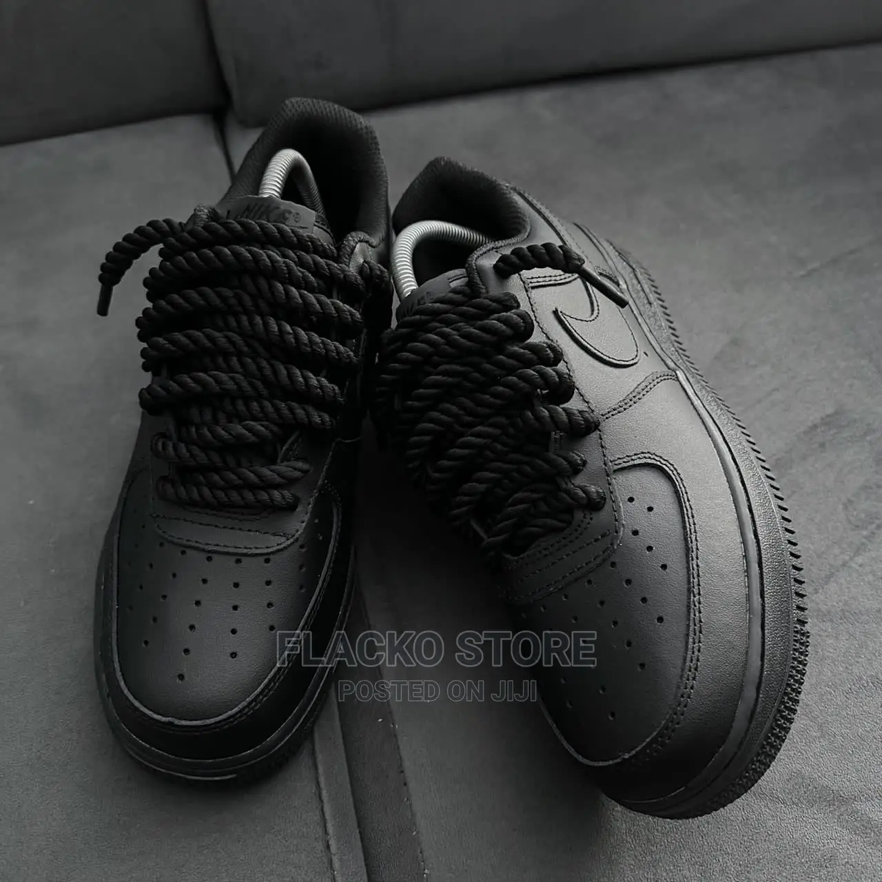 Original Nike Air Force 1 Custom Chunky Lace Sneakers