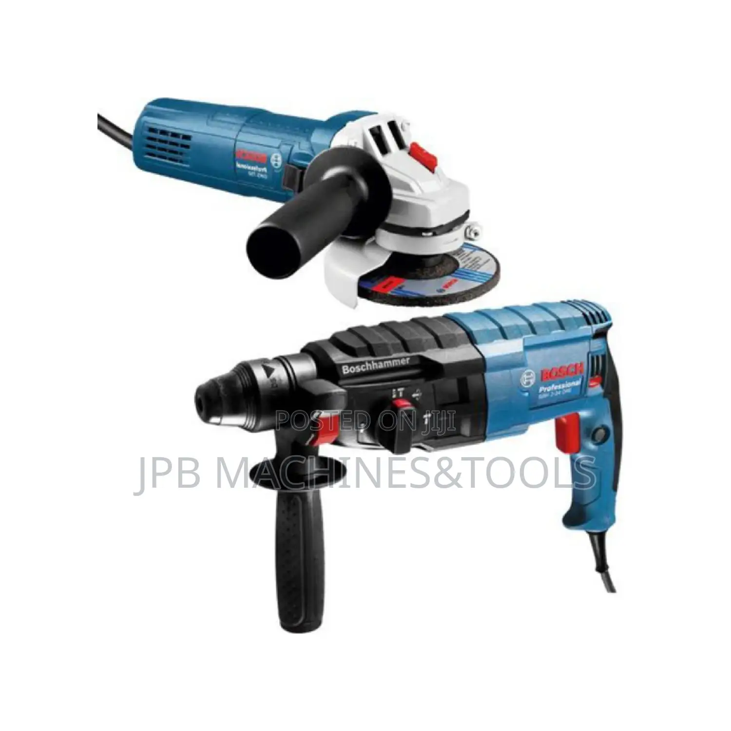 Bosch Concrete Drill and Angle Grinder Combo Gbh2-24+Gws 750