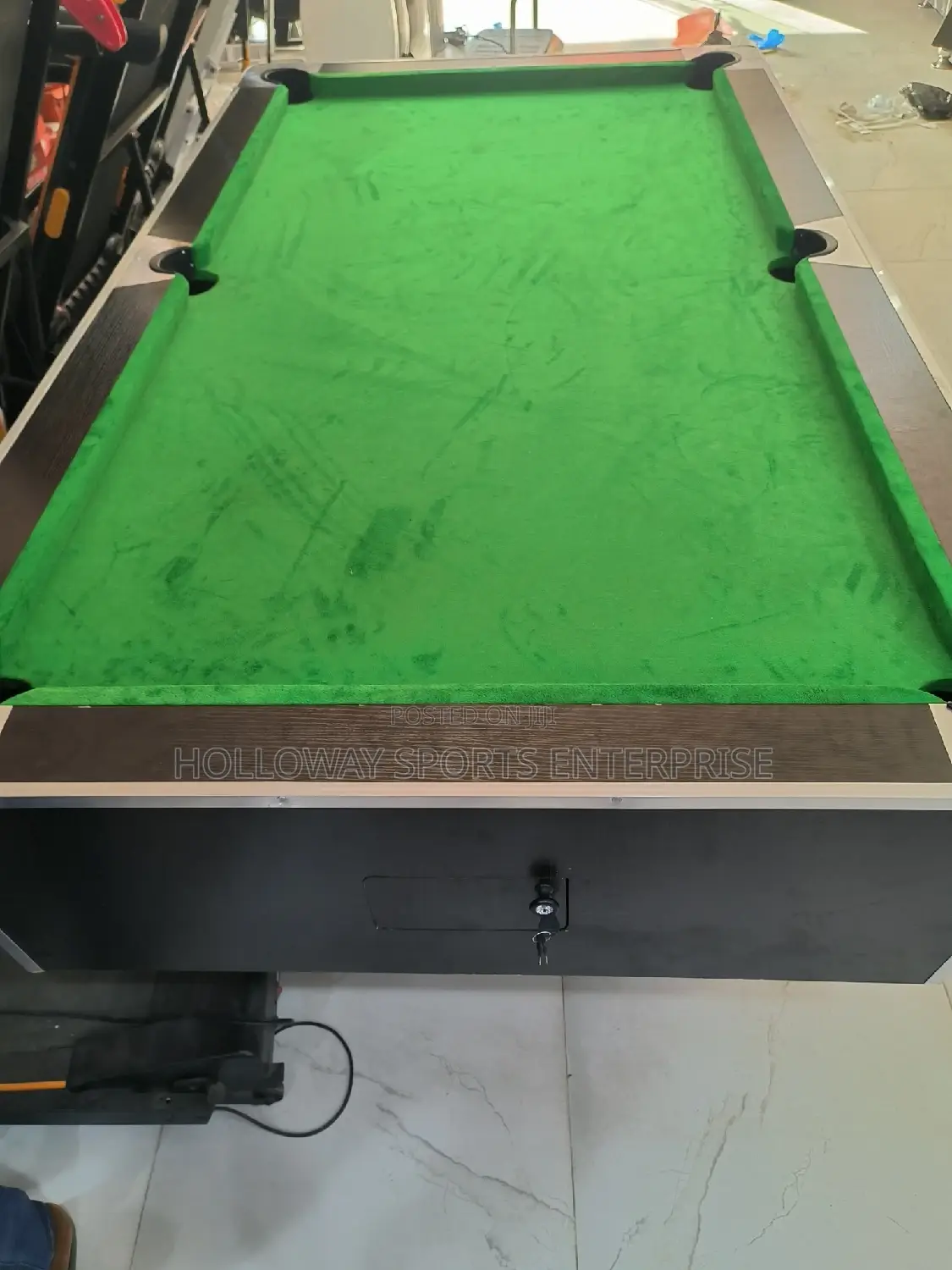 7ft Snooker Pool Table With Complete Accessories