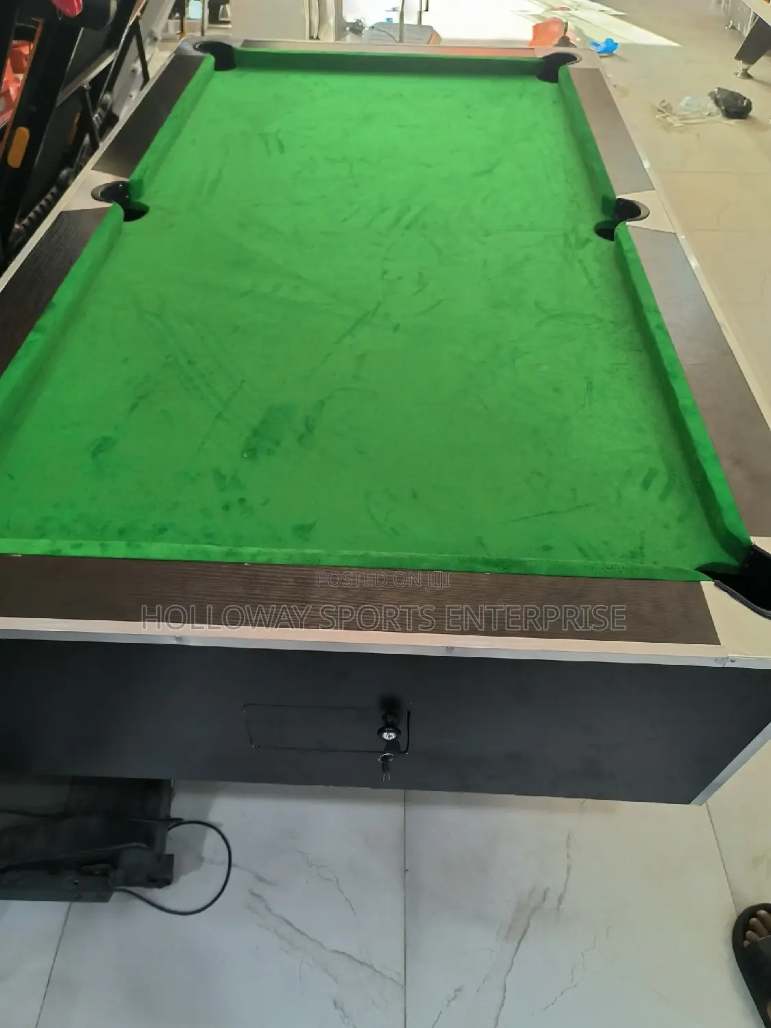 7ft Snooker Pool Table With Complete Accessories