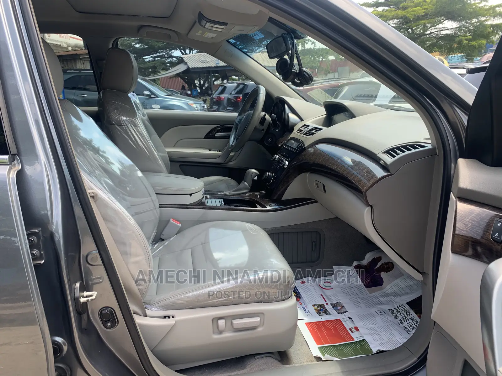 Acura MDX Technology Package SUV AWD (3.7L 6cyl 6A) 2012 Gray