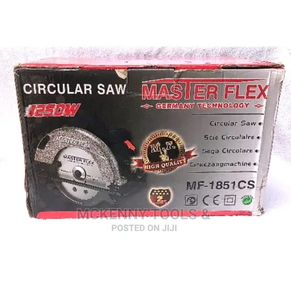 Master Flex Circular Saw -Mf-1851cs -1250w - 7