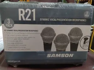 Samson 3 in 1 Wired Mic R21 Dynamic Microphone
