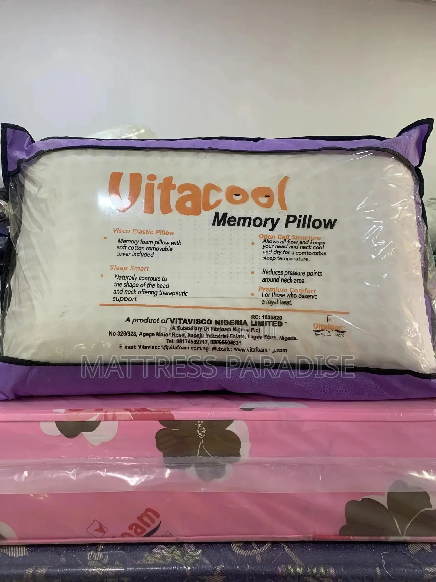 Vitafoam Product Pillow