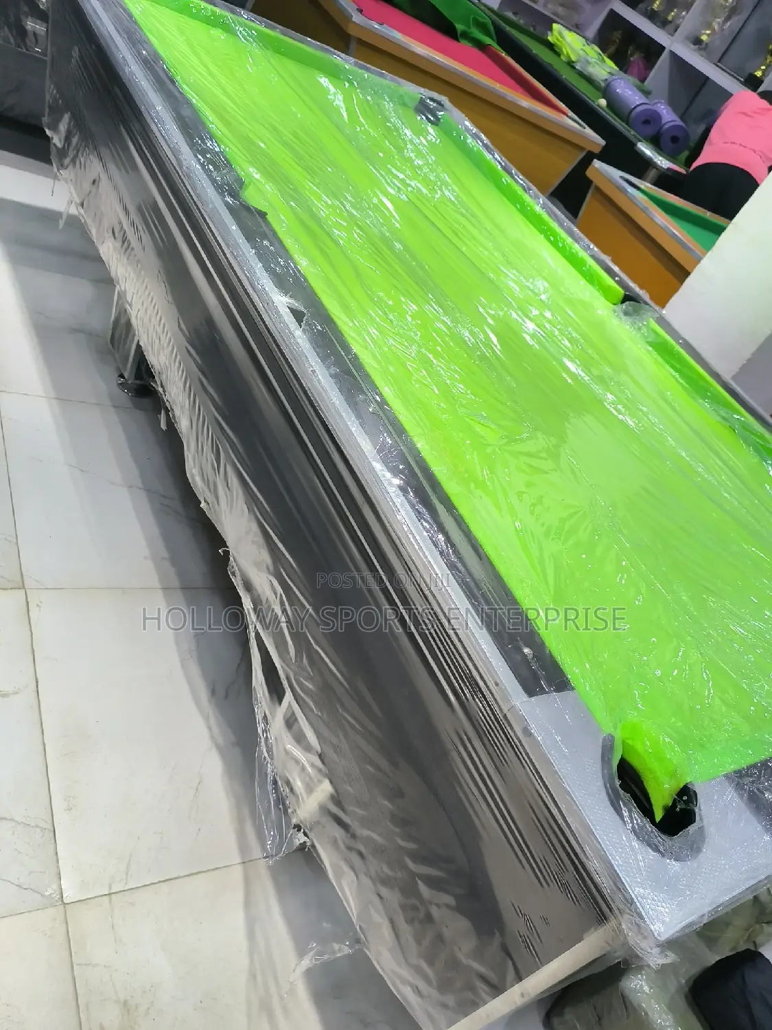 Snooker Pool Green Solid HDF 7ft