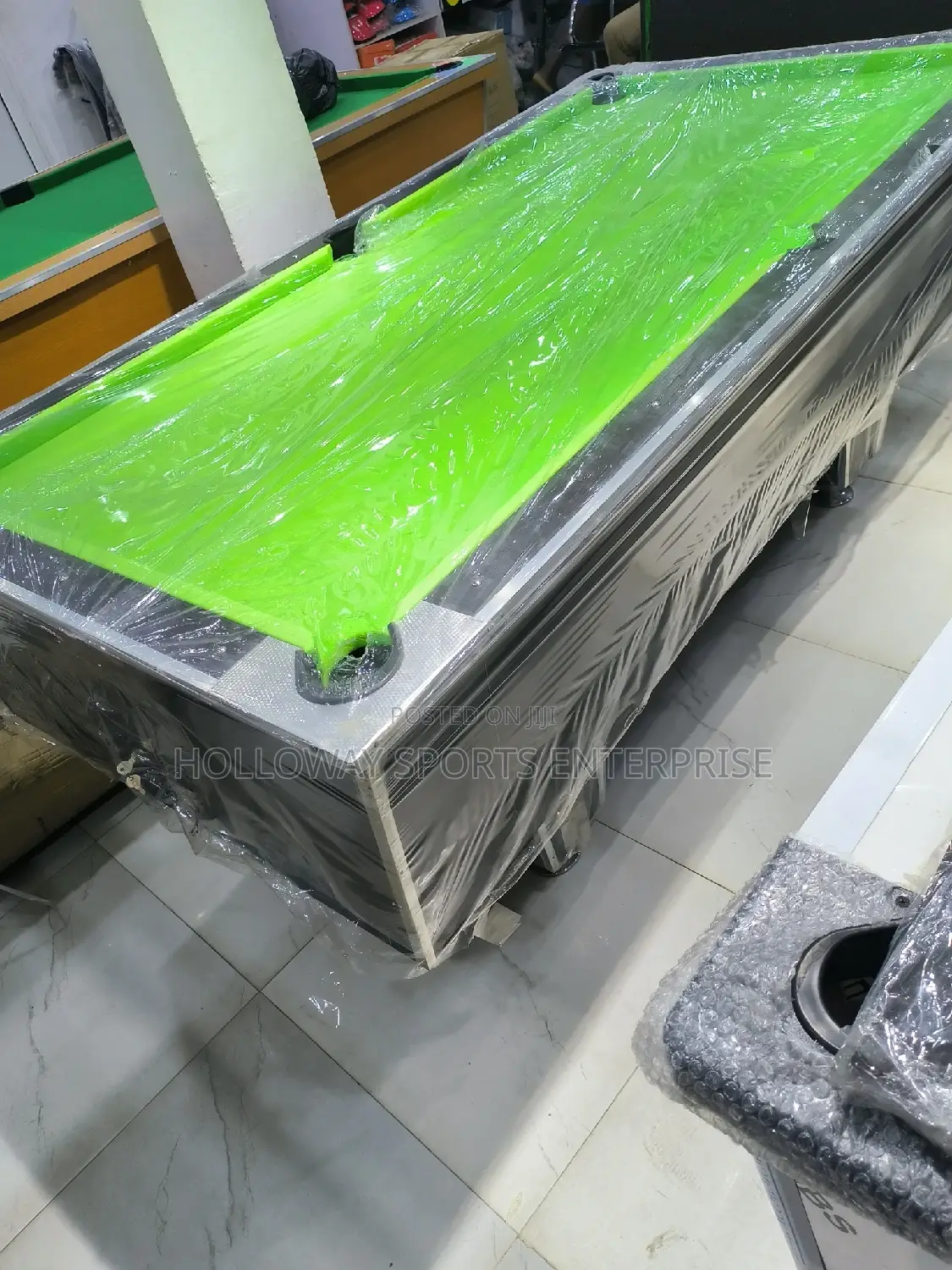 Snooker Pool Green Solid HDF 7ft
