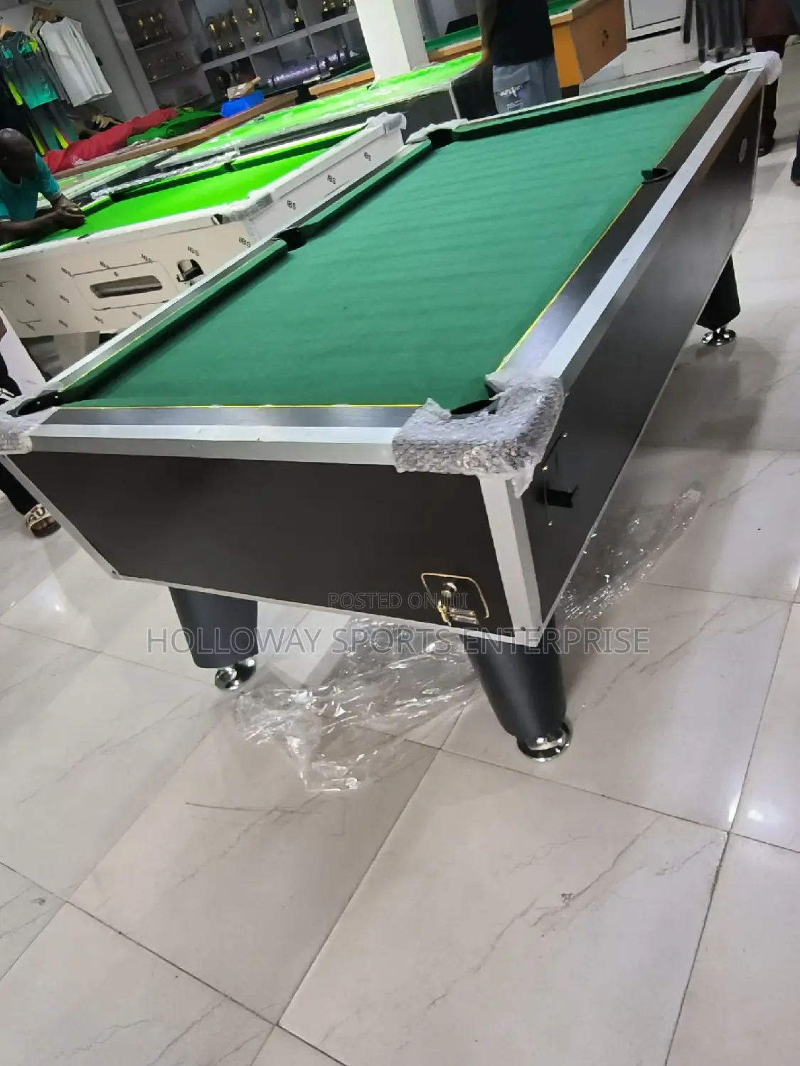 7ft Coin Snooker With Free Accessories