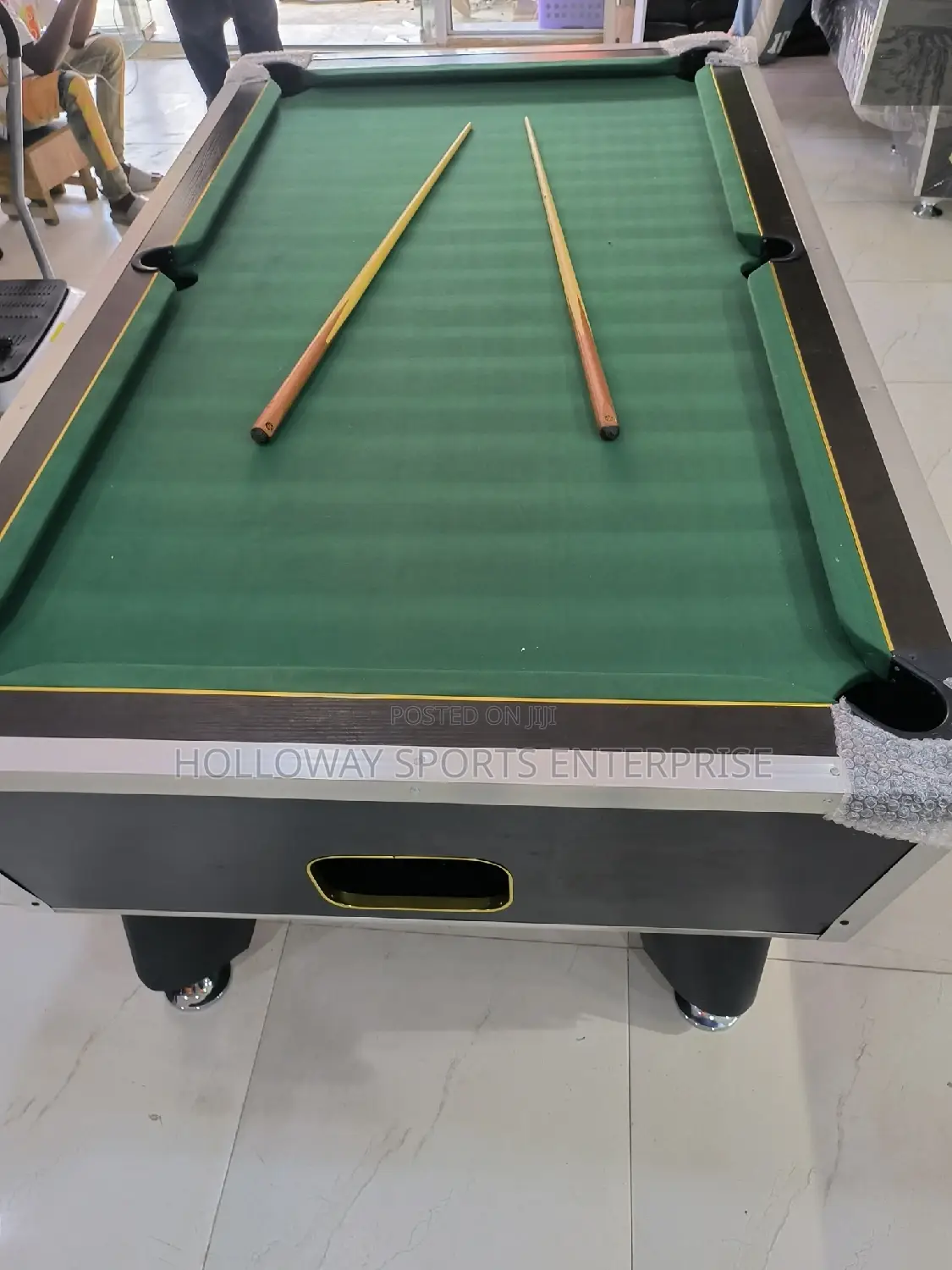 Coin Snooker Pool Table 7ft Green Color