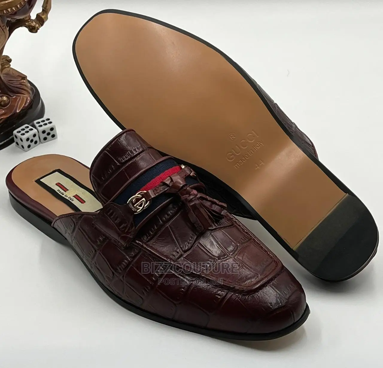 Original GUCCI Half Shoes Available in Store
