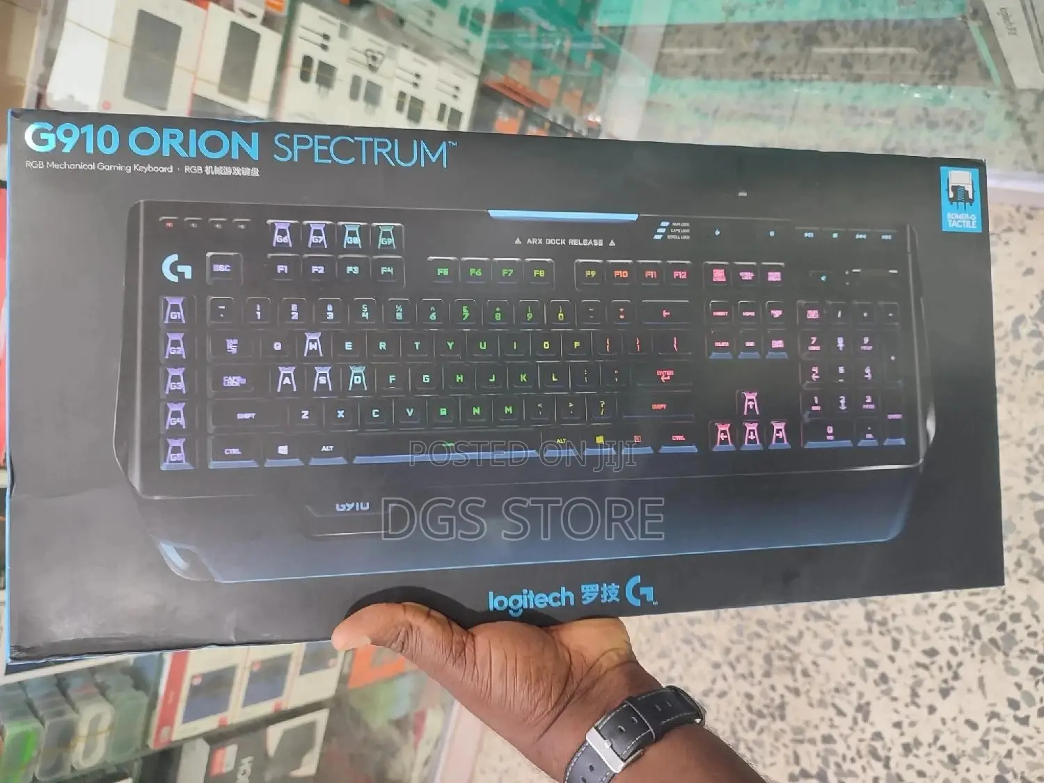 Logitech G910 Orion Spectrum RGB Wired Mechanical Keyboard