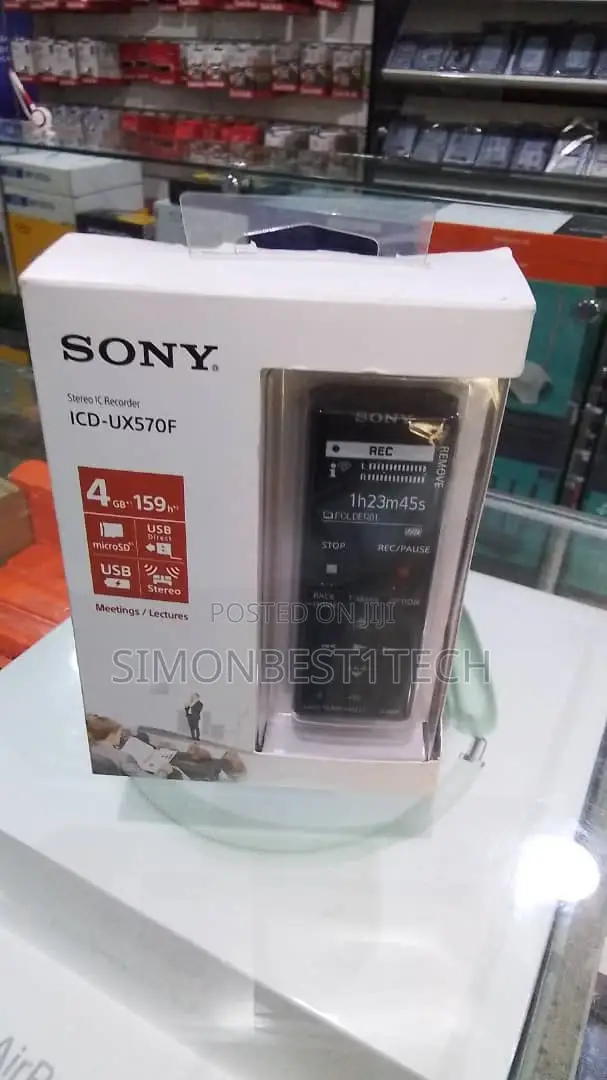Sony Voice Recorder Icd -Ux570f