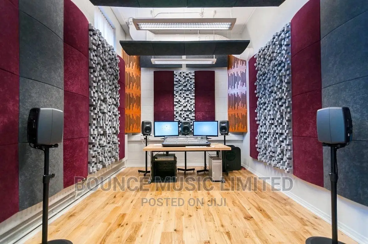 Diffuser and Acoustic Panels. Acoustic Studio