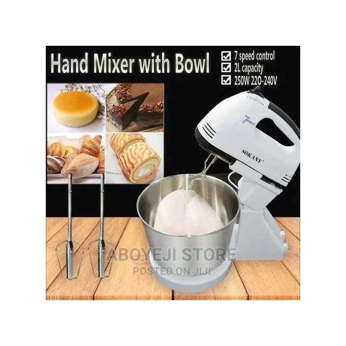 Sokany Stand Mixer With Bowl