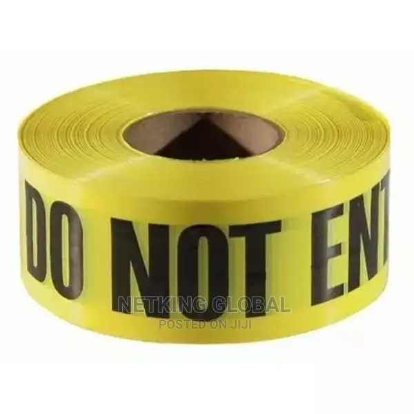 Caution Tape - 1000 Meters - Yellow