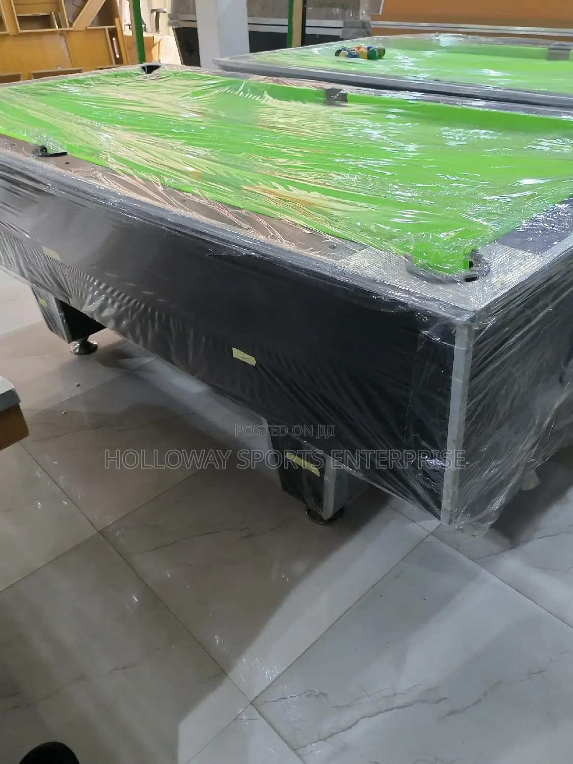 7ft Green Hdf Locally Made Snooker Table