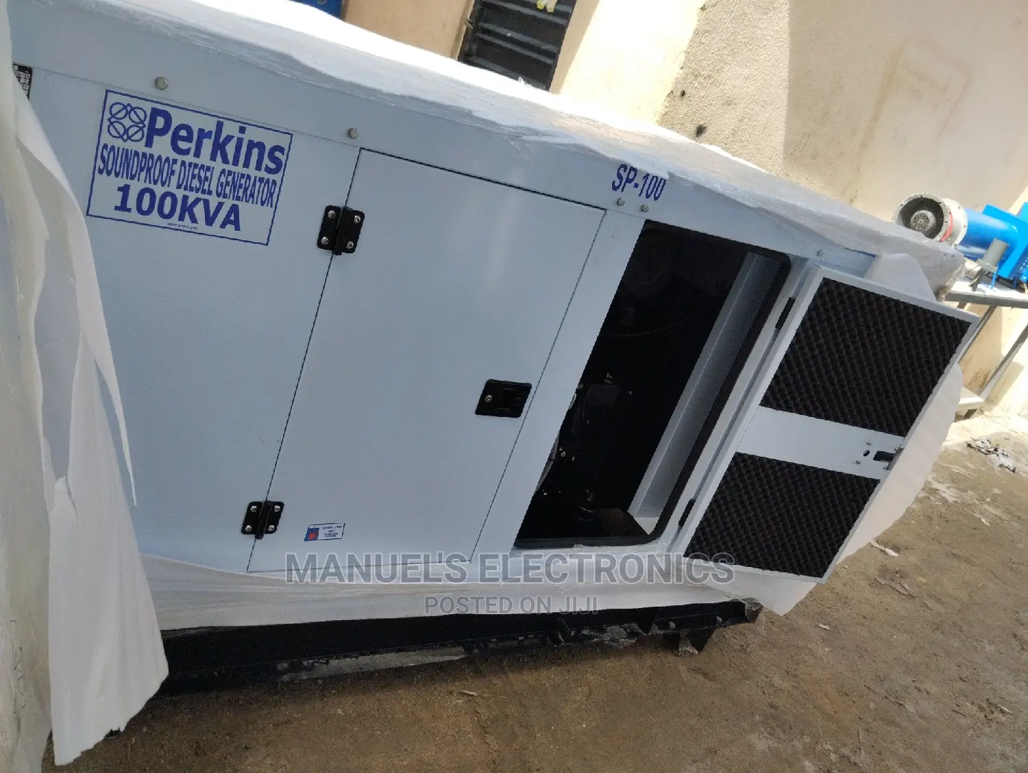 Brand New Perkins (100kva) Soundproof Generator 100%