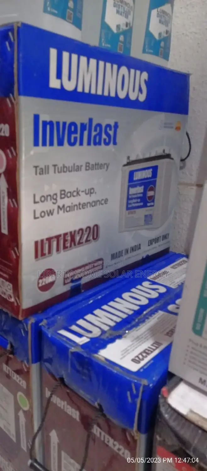 Luminous Tubular Battery