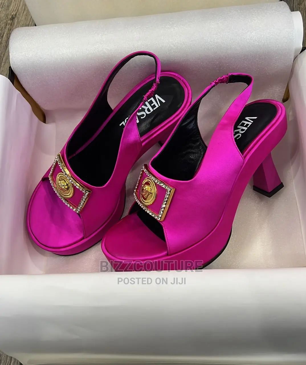 Original VERSACE Heels for Ladies Available in Store