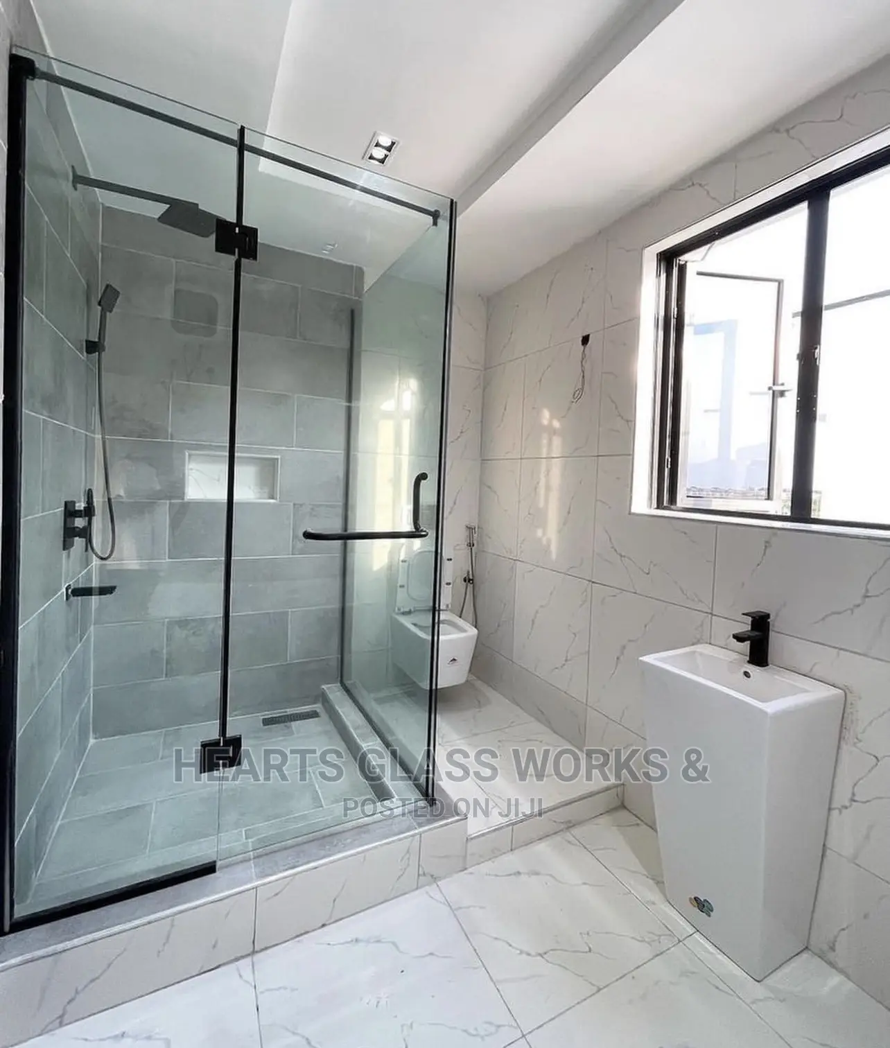 Modern Shower Enclosure Installation in Lekki 1 Lagos,Nigeria