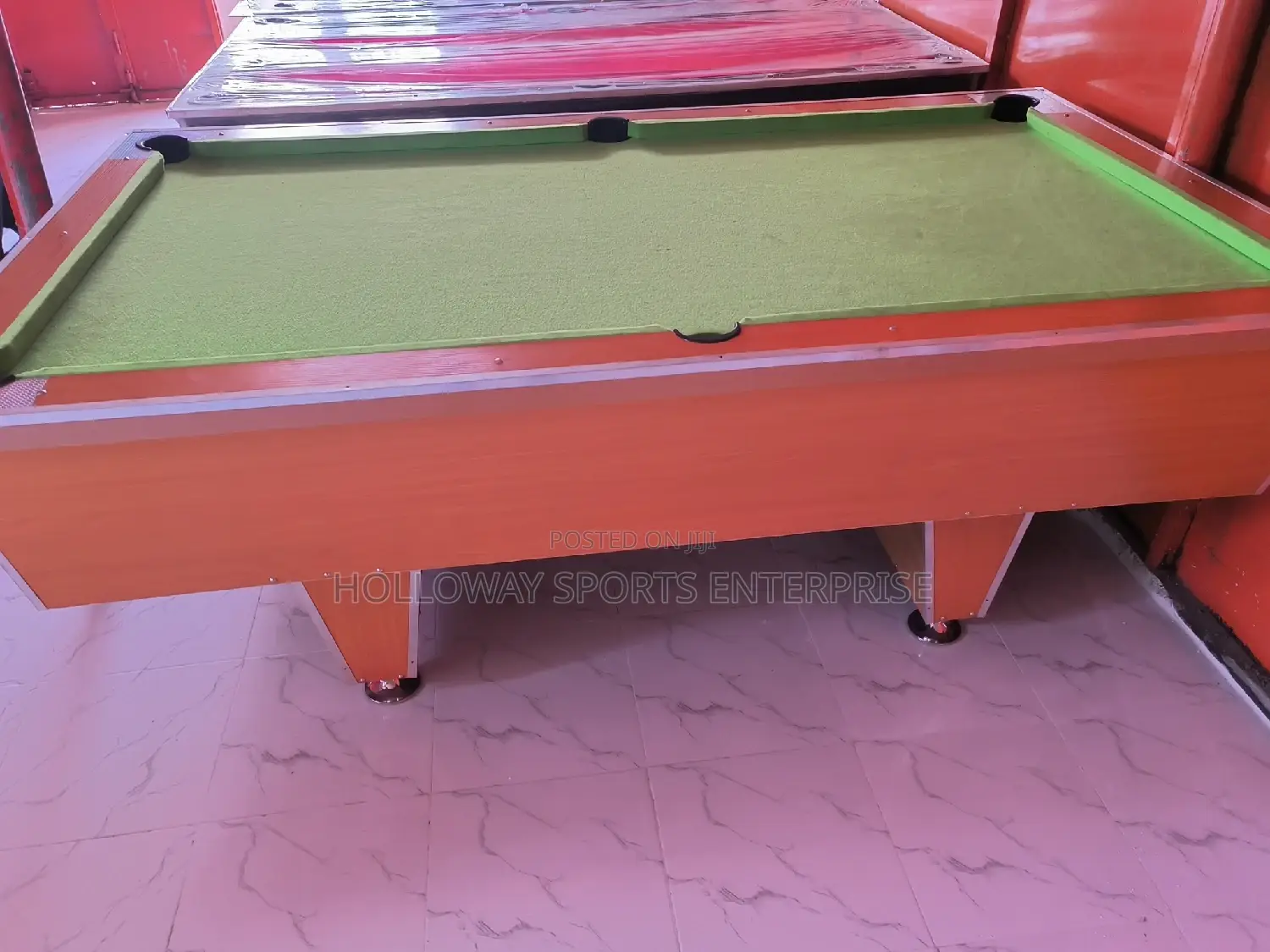 Green Color 7ft Snooker Table Pool