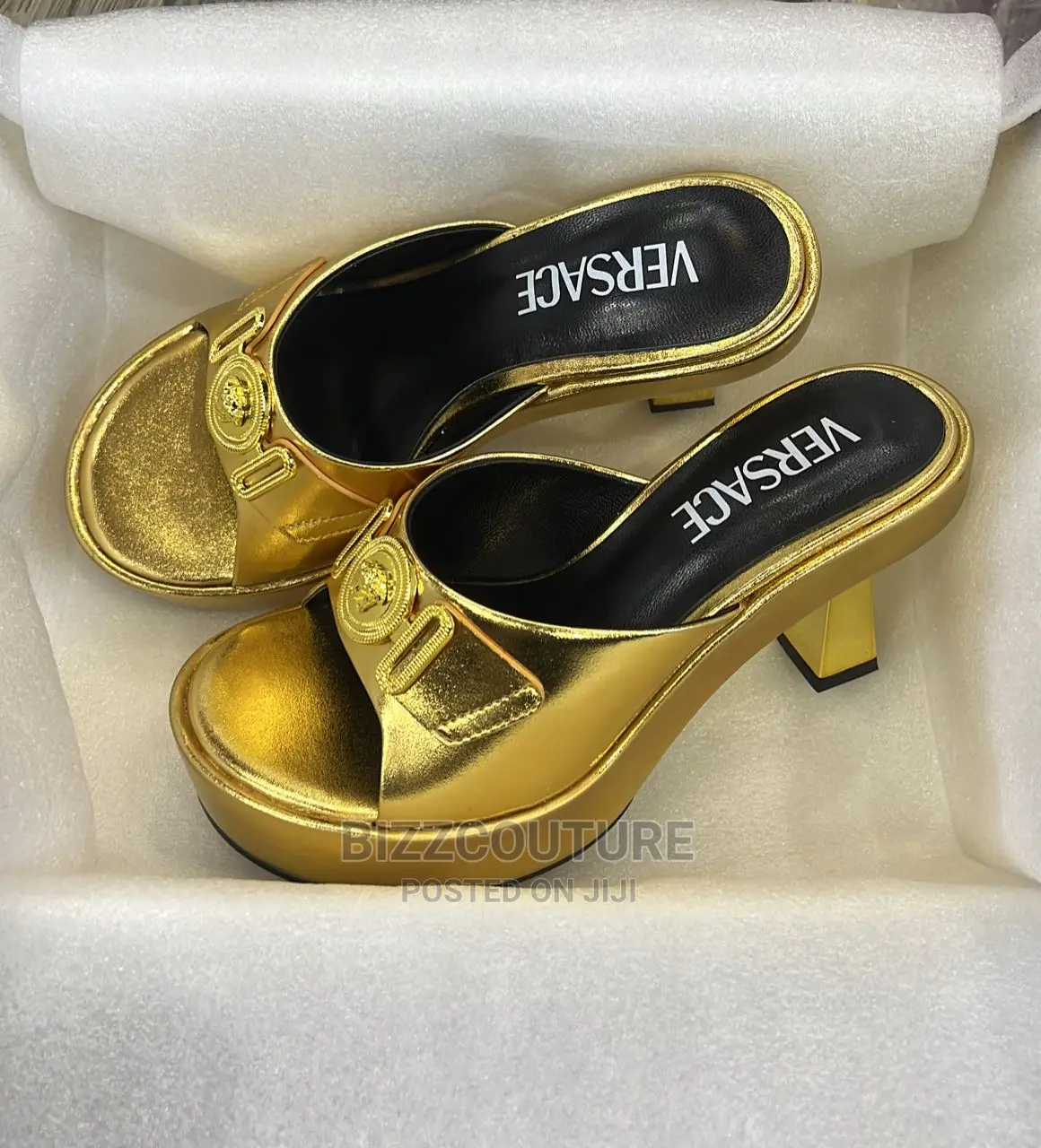 Original VERSACE HEELS for Ladies Available in Store