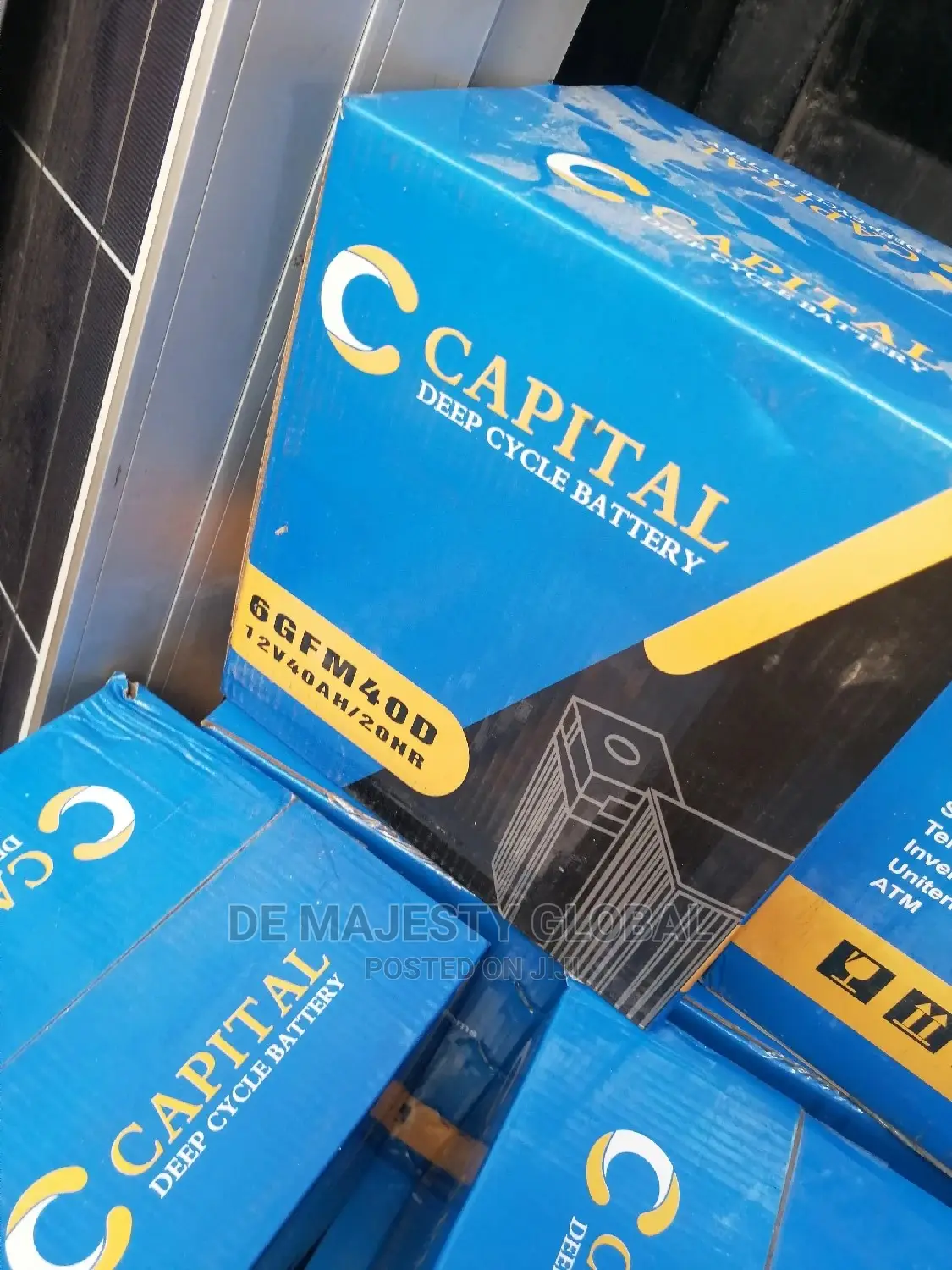 12v40ah Capital Solar Battery