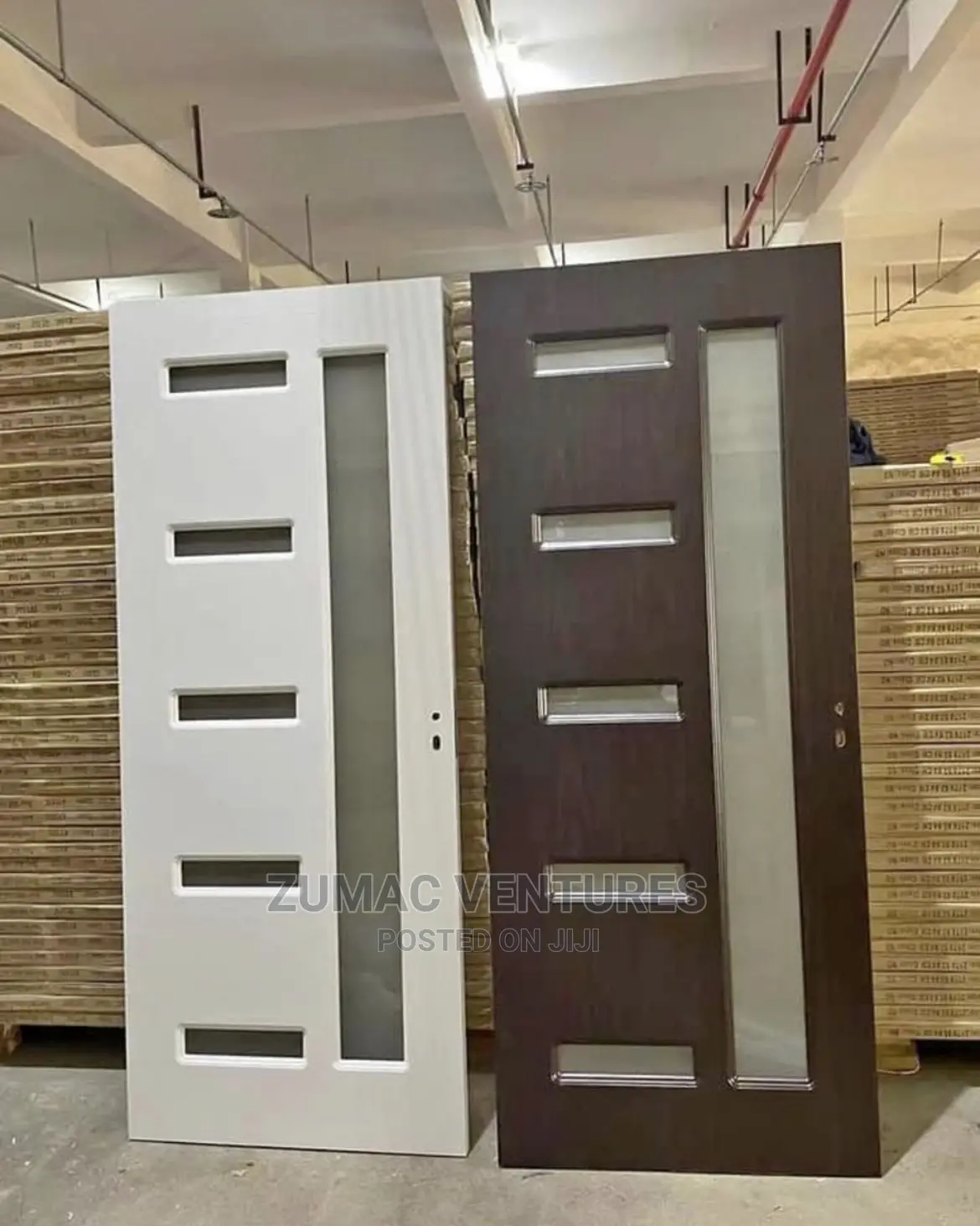 Wooden Glass Door for Kitchen