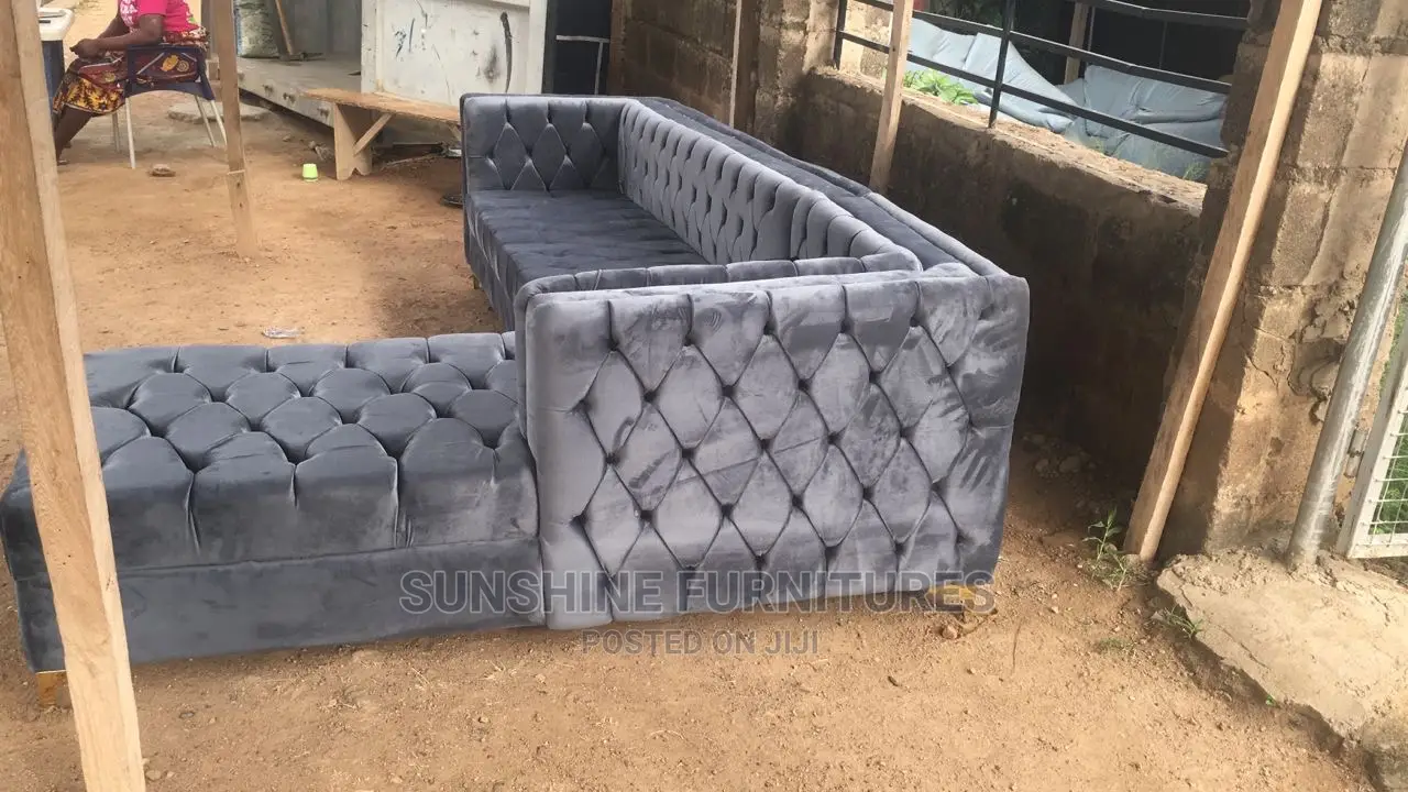 Tufted Corner Sofa