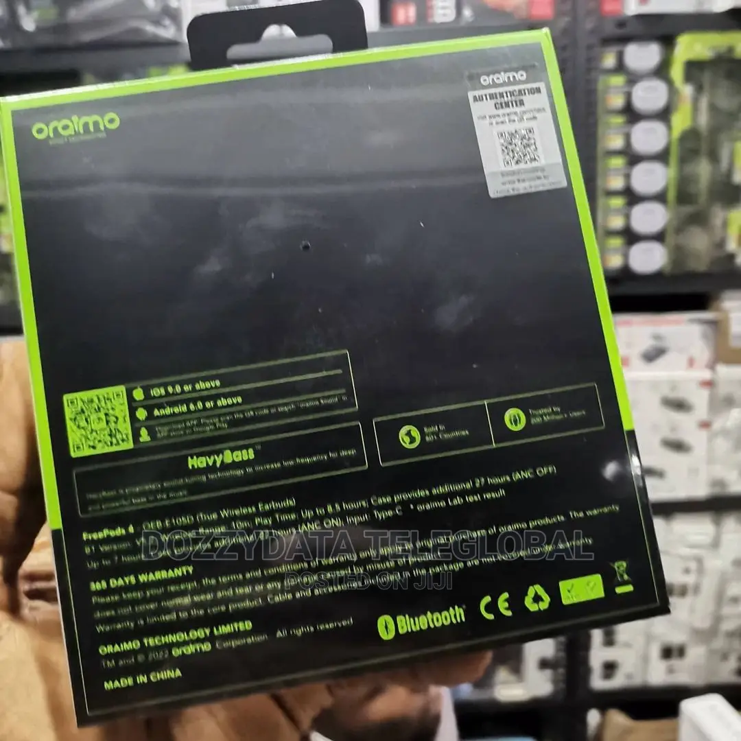 Oraimo Freepods 4 Anc Noise Reduction TWS Earbuds