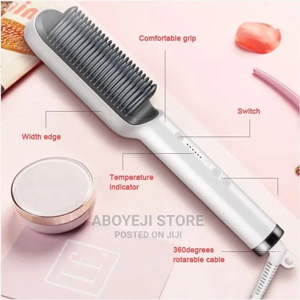 Hot Comb Electric Hair Straightener