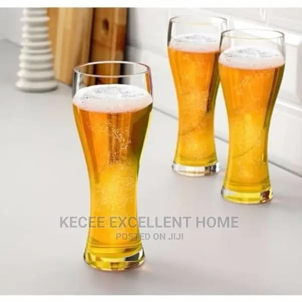 Beer Glass Cup- 6 Pieces