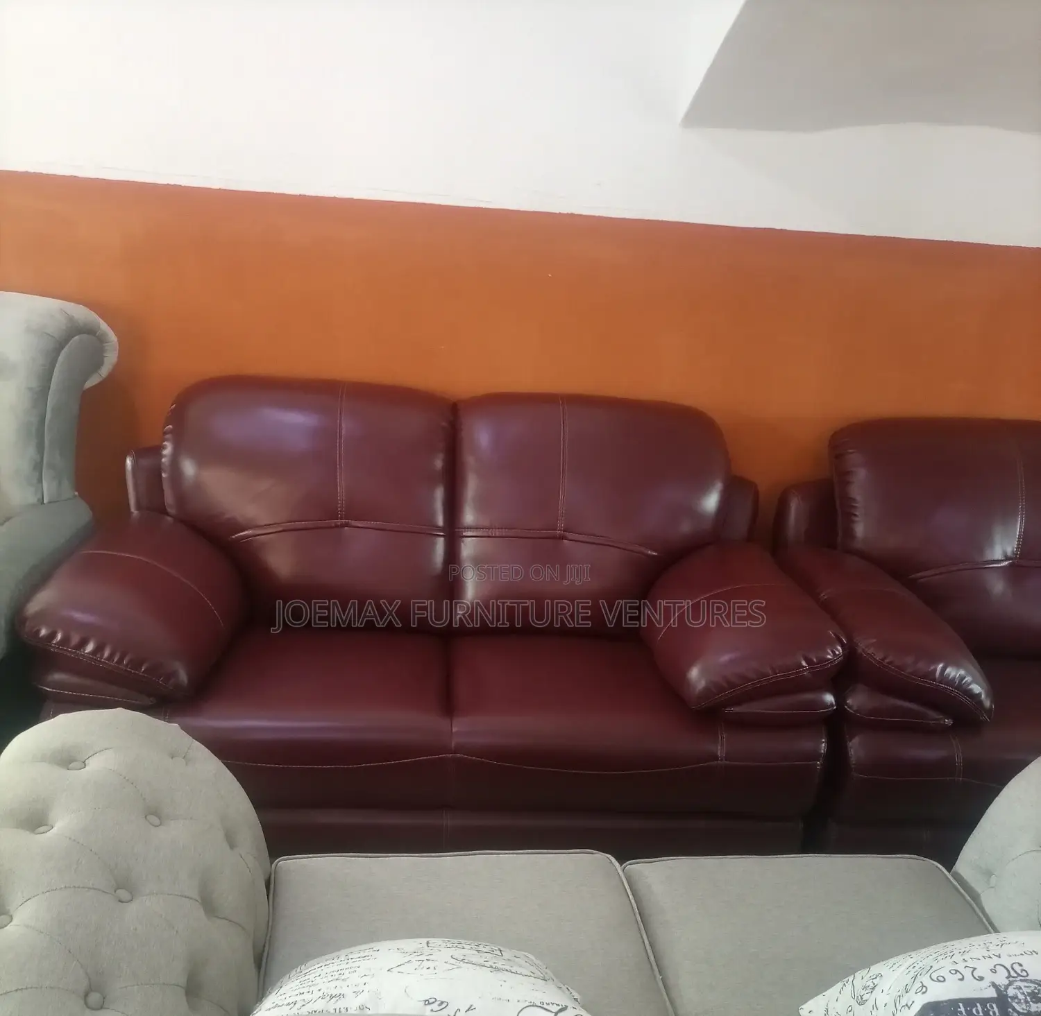 Modern 7 Seater Living Room Living Leather Made.