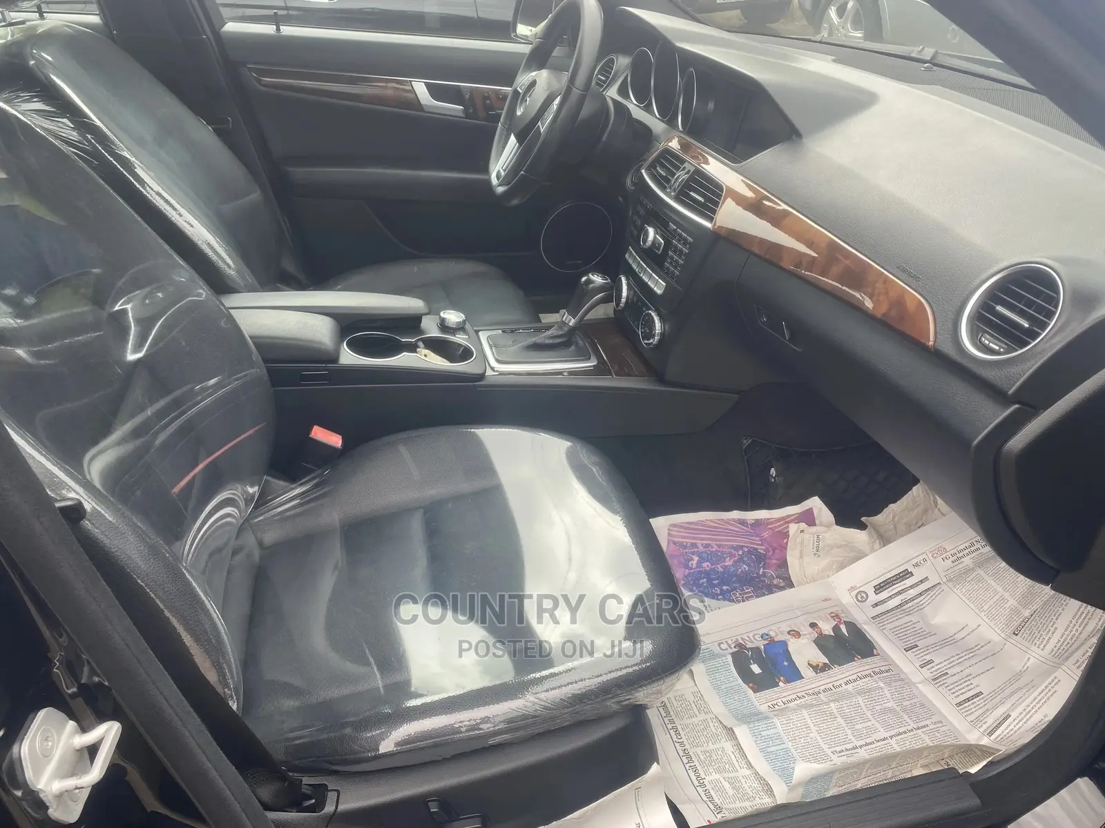 Mercedes-Benz C300 2012 Black