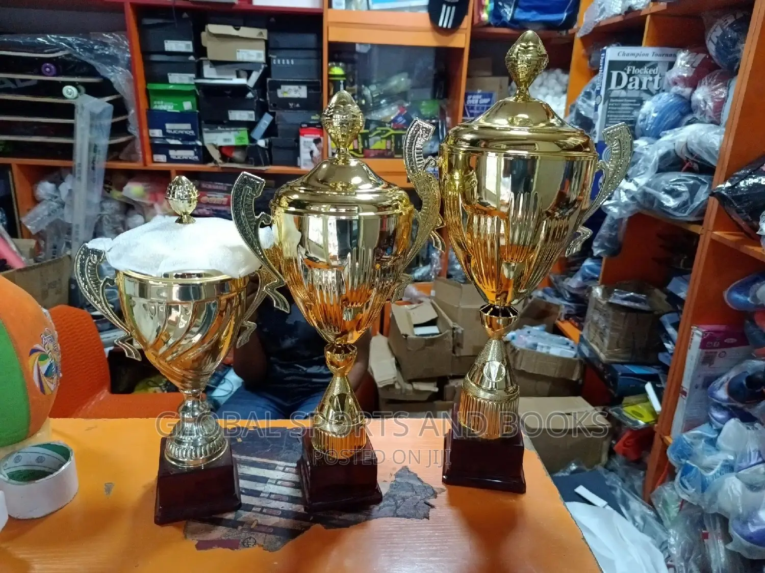 High Quality Big Italian Trophy 3 Set