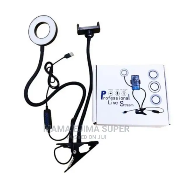 ￼
￼
￼
Professio Live Stream Ring Light Withtripod Stand